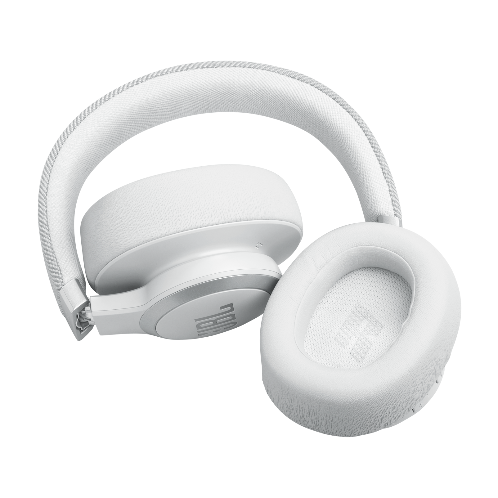 JBL Live 770NC - White - Wireless Over-Ear Headphones with True Adaptive Noise Cancelling - Detailshot 1